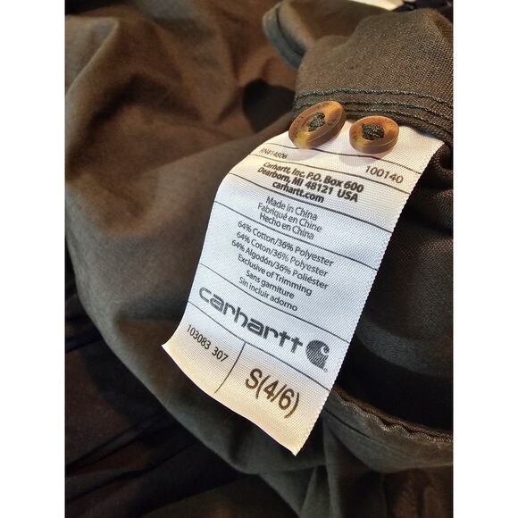 Carhartt Rugged Flex Shirt Jacket - Olive - Women's Small - Picture 7 of 7